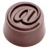 CHOCOLATE WORLD Moules À Chocolat|Moule Chocolat Arobase Ø 28 mm (x32)