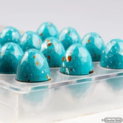 CHOCOLATE WORLD Moules À Chocolat|Moule Chocolat Balle à Facettes 2,6 cm (x24)