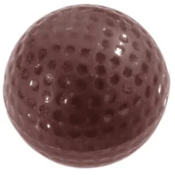 CHOCOLATE WORLD Moules À Chocolat|Moule Chocolat Balle de Golf Ø 30 mm (x24)