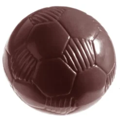 CHOCOLATE WORLD Moules À Chocolat|Moule Chocolat Ballon de Foot Ø 2,6 cm x H 1,3 cm (x40)