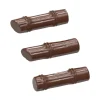 CHOCOLATE WORLD Moules À Chocolat|Moule Chocolat Bambou 5,2 x 1,55 cm x H 0,7 cm (x20)
