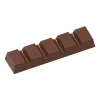 CHOCOLATE WORLD Moules À Chocolat|Moule Chocolat Barre 5 Rectangles (x20)