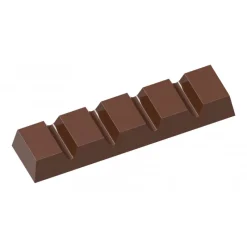 CHOCOLATE WORLD Moules À Chocolat|Moule Chocolat Barre 5 Rectangles (x20)