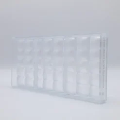 CHOCOLATE WORLD Moules À Chocolat|Moule Chocolat Barre Carrés Bombés 117 mm (x8)