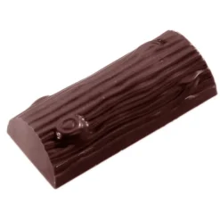 CHOCOLATE WORLD Moules À Chocolat|Moule Chocolat Bûche 12,3 cm (x4)