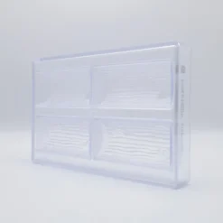 CHOCOLATE WORLD Moules À Chocolat|Moule Chocolat Bûche 12,3 cm (x4)