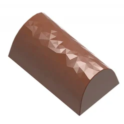 CHOCOLATE WORLD Moules À Chocolat|Moule Chocolat Bûche à Facettes 3,6 x 2 cm (x24)