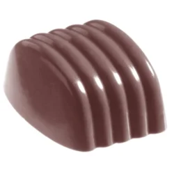 CHOCOLATE WORLD Moules À Chocolat|Moule Chocolat Bonbon Strié (x24)