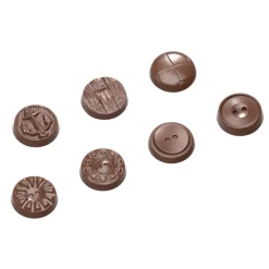 CHOCOLATE WORLD Moules À Chocolat|Moule Chocolat Boutons (x21)