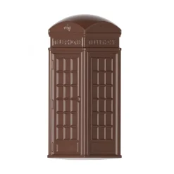 CHOCOLATE WORLD Moules À Chocolat|Moule Chocolat Cabine Téléphonique British Collection 44 mm (x24)