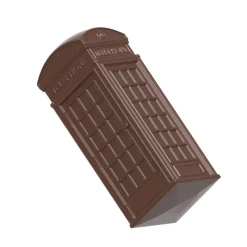 CHOCOLATE WORLD Moules À Chocolat|Moule Chocolat Cabine Téléphonique British Collection 44 mm (x24)