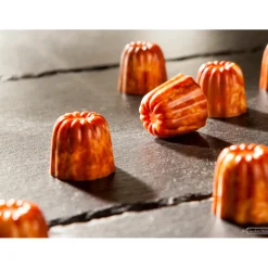 CHOCOLATE WORLD Moules À Chocolat|Moule Chocolat Cannelés 21,5 mm (x21)