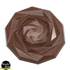 Chocolat Form Moules À Chocolat|Moule Chocolat Caraque Rose 4,5 cm (x10)