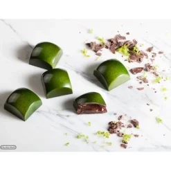 CHOCOLATE WORLD Moules À Chocolat|Moule Chocolat Carré Bombé 25,5 mm (x24)