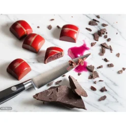 CHOCOLATE WORLD Moules À Chocolat|Moule Chocolat Carré Bombé 25,5 mm (x24)