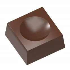 CHOCOLATE WORLD Moules À Chocolat|Moule Chocolat Carré Creux 43 mm (x10)