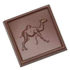 CHOCOLATE WORLD Moules À Chocolat|Moule Chocolat Carré Dromadaire 34mm (x21)