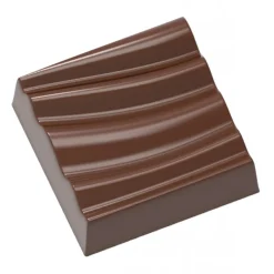 Chocolat Form Moules À Chocolat|Moule Chocolat Carré Ondulation 28.5 mm (x21)