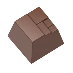 CHOCOLATE WORLD Moules À Chocolat|Moule Chocolat Carrés Superposés (x24)