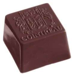 CHOCOLATE WORLD Moules À Chocolat|Moule Chocolat Cointreau Carré 27 mm (x40)