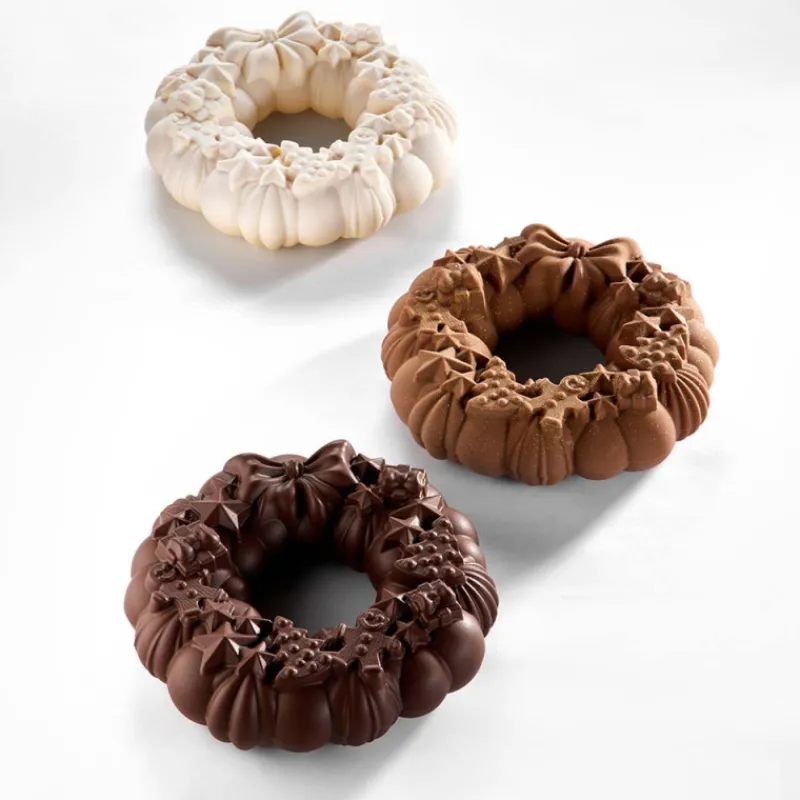 PAVONI Moules À Chocolat|Moule Chocolat Couronne Ø 18 x H 5,5 cm (x2)