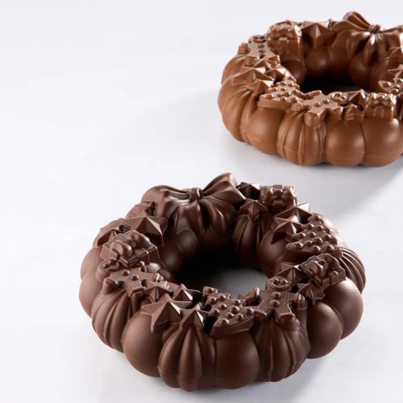 PAVONI Moules À Chocolat|Moule Chocolat Couronne Ø 18 x H 5,5 cm (x2)