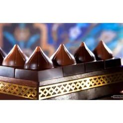 CHOCOLATE WORLD Moules À Chocolat|Moule Chocolat Cube avec Dôme Oriental Oriental 26mm (x24)