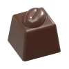 CHOCOLATE WORLD Moules À Chocolat|Moule Chocolat Cube Grain de Café 20 mm (x24)