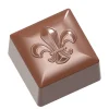 CHOCOLATE WORLD Moules À Chocolat|Moule Chocolat Cube Lys 26x26 mm (x24)
