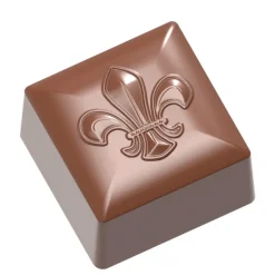 CHOCOLATE WORLD Moules À Chocolat|Moule Chocolat Cube Lys 26x26 mm (x24)