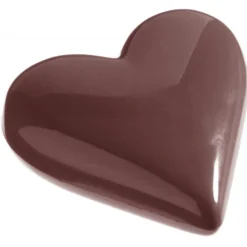 CHOCOLATE WORLD Moules À Chocolat|Moule Chocolat Cœur 8 x 6,9 cm (x5)