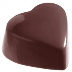 CHOCOLATE WORLD Moules À Chocolat|Moule Chocolat Cœur Haut Plat 3,5 x 3,1 cm (x32)