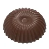 CHOCOLATE WORLD Moules À Chocolat|Moule Chocolat Demi Sphère Plissée Evasée 46,5 mm (x10)