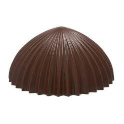 CHOCOLATE WORLD Moules À Chocolat|Moule Chocolat Demi Sphère Plissée 30,5 mm (x21)