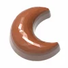 CHOCOLATE WORLD Moules À Chocolat|Moule Chocolat Demie-Lune à Facettes 3,5 x 3,1 cm (x21)