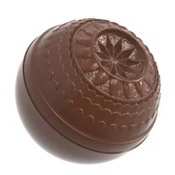 CHOCOLATE WORLD Moules À Chocolat|Moule Chocolat Demi-Sphère Rosace Ø 3cm (x24)