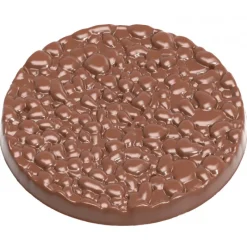 CHOCOLATE WORLD Moules À Chocolat|Moule Chocolat Disque Riz Soufflé Ø 99,13 mm (x2)