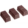 CHOCOLATE WORLD Moules À Chocolat|Moule Chocolat Domino 41 x 21 mm (x24)