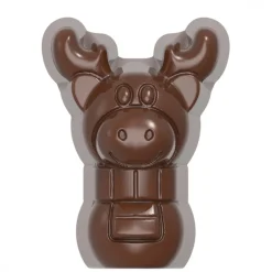 CHOCOLATE WORLD Moules À Chocolat|Moule Chocolat Elan 3,9 x 2,9 cm (x18)