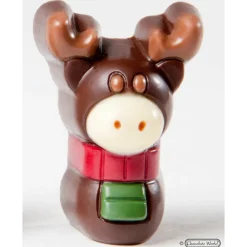 CHOCOLATE WORLD Moules À Chocolat|Moule Chocolat Elan 3,9 x 2,9 cm (x18)