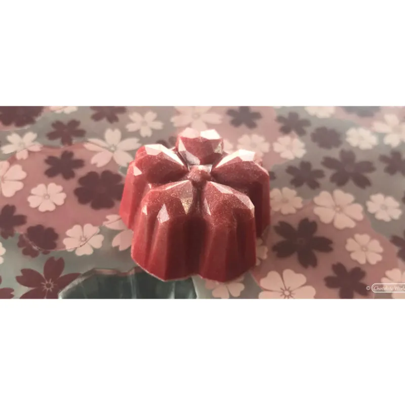 CHOCOLATE WORLD Moules À Chocolat|Moule Chocolat Fleur de Cerisier Sakura Kohei Ogata (x21)