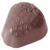 CHOCOLATE WORLD Moules À Chocolat|Moule Chocolat Fraise 34 mm (x24)