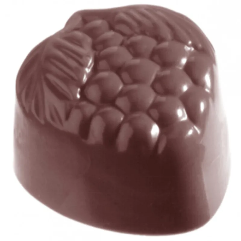 CHOCOLATE WORLD Moules À Chocolat|Moule Chocolat Framboise 30 mm (x32)
