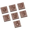 CHOCOLATE WORLD Moules À Chocolat|Moule Chocolat Friture de Pâques 3,1 cm (x21)