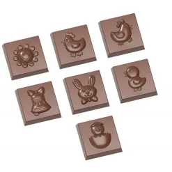 CHOCOLATE WORLD Moules À Chocolat|Moule Chocolat Friture de Pâques 3,1 cm (x21)