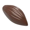 CHOCOLATE WORLD Moules À Chocolat|Moule Chocolat Fève de Cacao 6 lignes 4,8 x 2,1 cm (x21)