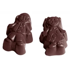 CHOCOLATE WORLD Moules À Chocolat|Moule Chocolat Garçon et Fille (x21)