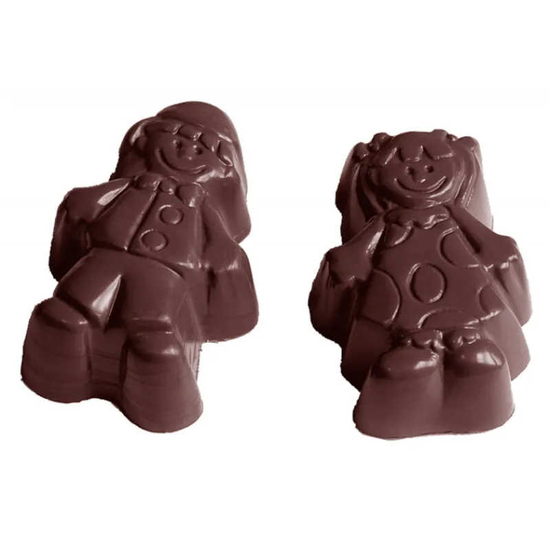 CHOCOLATE WORLD Moules À Chocolat|Moule Chocolat Garçon et Fille (x21)