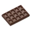CHOCOLATE WORLD Moules À Chocolat|Moule Chocolat Gaufre de Bruxelles 55 mm (x10)