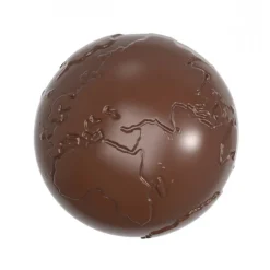 CHOCOLATE WORLD Moules À Chocolat|Moule Chocolat Globe Terrestre Ø 50 mm (x8)
